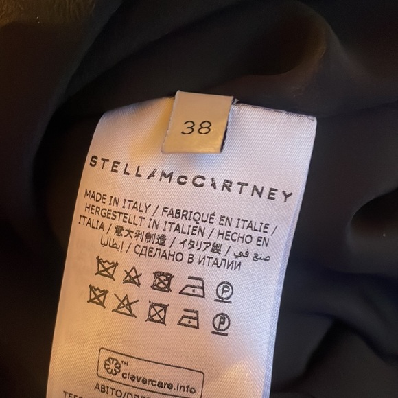 Stella McCartney Isabela Chain-Trim Mini Dress  Size 38 IT - Picture 3 of 16
